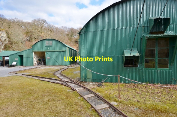 Photo 6"x4" Dolaucothi Gold Mine Pumsaint c2013