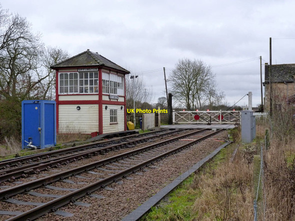 Photo 6"x4" Uffington level crossing Pilsgate c2012