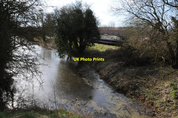 Photo 6"x4" The Gloucester and Hereford Canal at The Wharf Grove\/SO6144 c2013