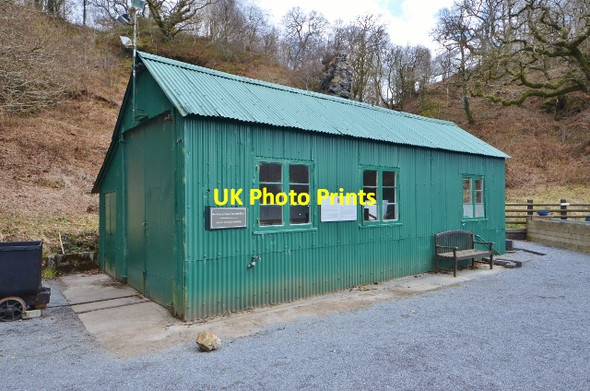 Photo 6"x4" Dolaucothi Gold Mine Pumsaint c2013