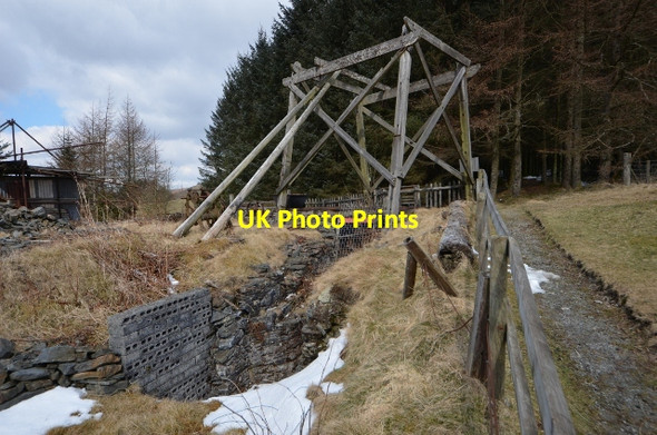 Photo 6"x4" Llywernog Silver Lead Mine Llywernog c2013 P1