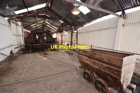 Photo 6"x4" Big Pit - Tub Turner Blaenavon c2013