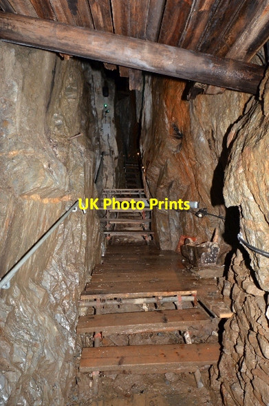 Photo 6"x4" Llywernog Silver Lead Mine Llywernog c2013