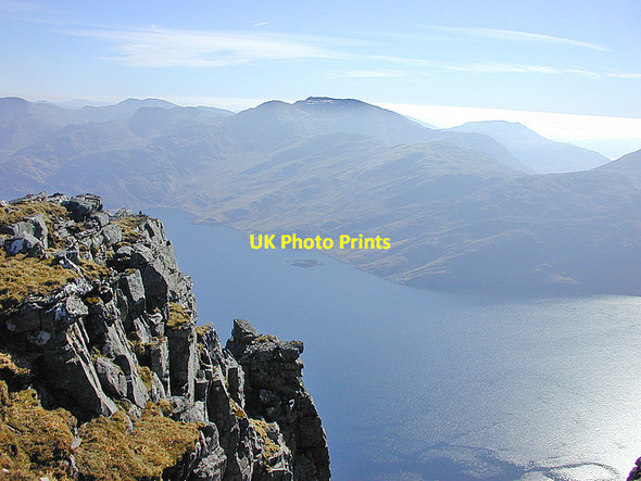 Photo 6"x4" View south from Beinn Sgritheall Arnisdale c2003