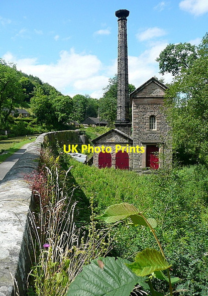 Photo 6"x4" Leawood pump house Longway Bank\/SK3154 c2012