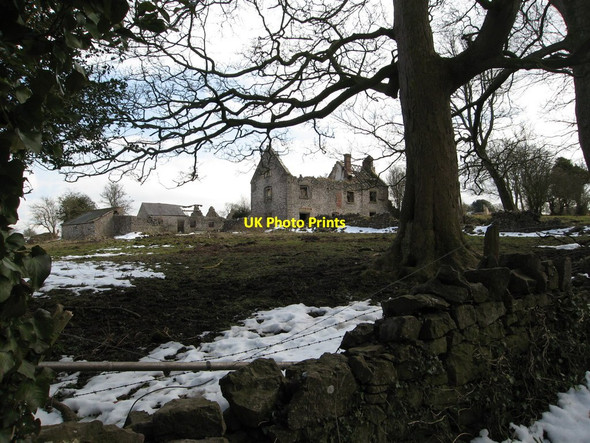 Photo 6"x4" Ruined buildings at Trelawnyd Marian\/SJ0979 c2013