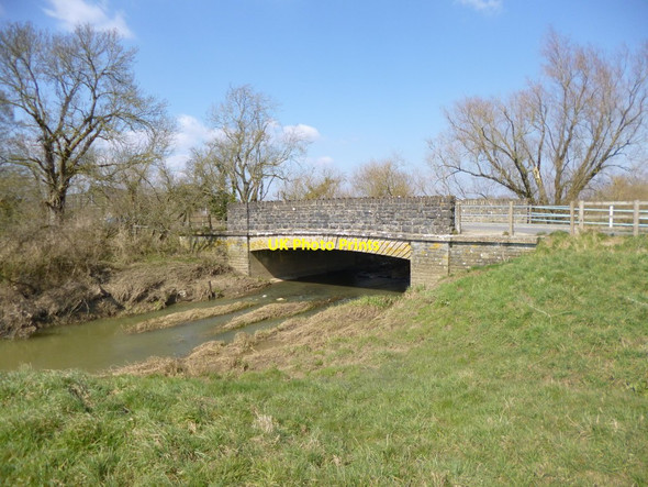Photo 6"x4" Fifehead Magdalen, Cale Bridge Henstridge Marsh c2013