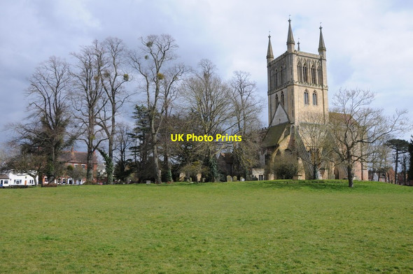 Photo 6"x4" Pershore Abbey Pershore c2013