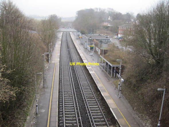 Photo 6"x4" Chelsfield railway station Orpington c2013