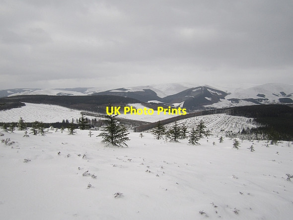 Photo 6"x4" On Minchmoor Rigg c2013