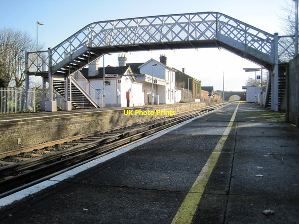 Photo 6"x4" Adisham railway station, Kent Adisham c2012