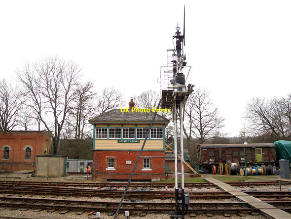 Photo 6"x4" Horsted Keynes signal box Cinder Hill\/TQ3729 c2013