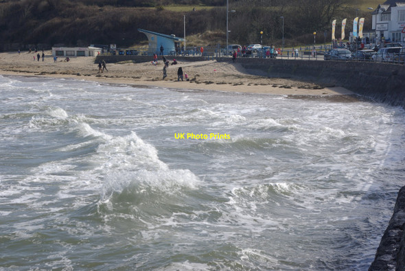 Photo 6"x4" Waves at Benllech Benllech c2013