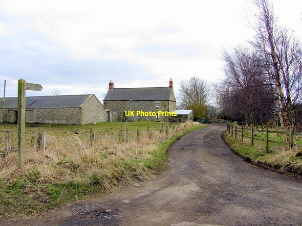 Photo 6"x4" Slate House, Welton Harlow Hill\/NZ0768 c2013