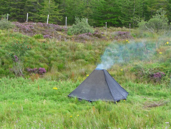 Photo 6"x4" Teepee by the Kylerhea road Ashaig\/Athaiseig c2008