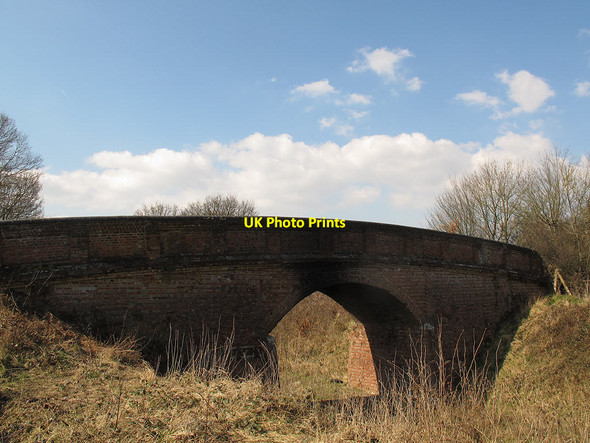 Photo 6"x4" Farm access bridge Furner's Green c2013
