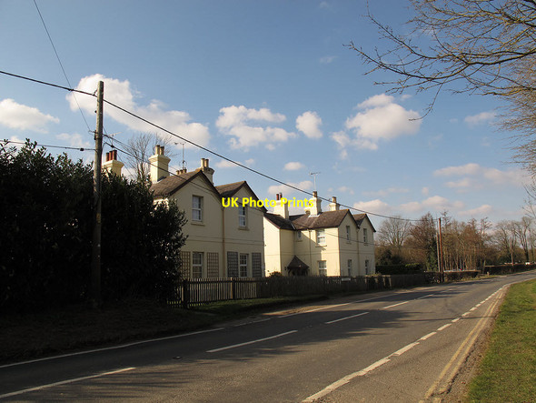 Photo 6"x4" Railway cottages, Sheffield Park Fletching Common c2013