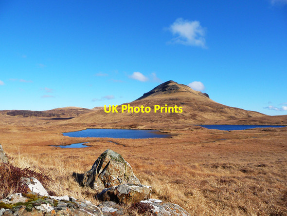 Photo 6"x4" Ollisdal Lochs Beinn Bhac-ghlais c2013