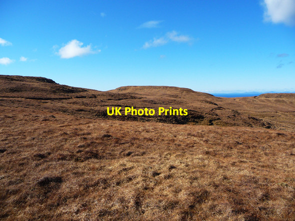 Photo 6"x4" Moorland west of the Ollisdal Lochs Coire M\u00f2r\/NG2140 c2013
