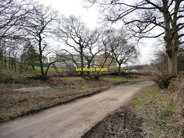 Photo 6"x4" Pond alongside Manor House Lane Alwoodley Gates c2013