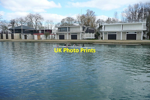 Photo 6"x4" Oxford boat houses Oxford\/SP5106 c2013