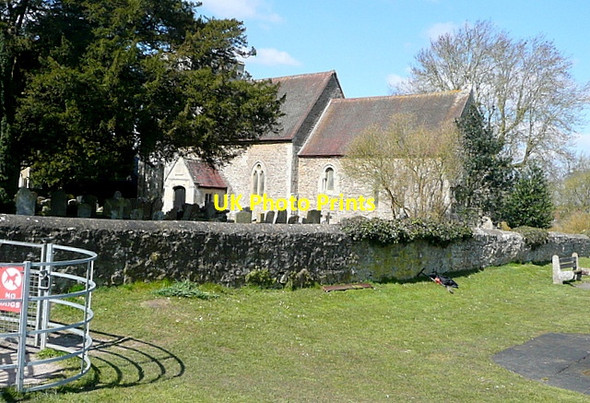 Photo 6"x4" Sandford church Sandford-on-Thames c2013