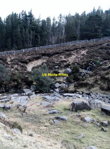 Photo 6"x4" The confluence of the Black Stairs River and the Glen River Newcastle\/J3732 c2013