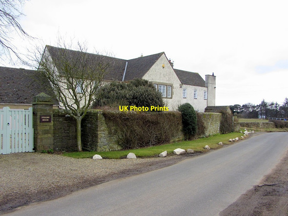 Photo 6"x4" Stelling House Newton Hall\/NZ0365 c2013
