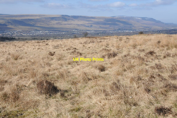 Photo 6"x4" View across Aberdare Gellideg\/SO0207 c2013