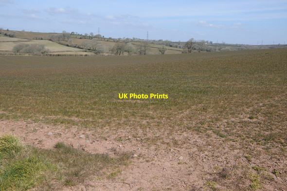 Photo 6"x4" Farmland near Llandyfaelog Llandyfaelog c2013