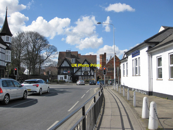 Photo 6"x4" Road Junction, North Bar Beverley c2013