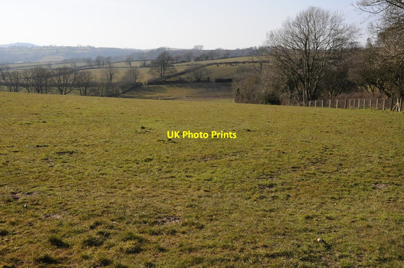 Photo 6"x4" Farmland at Meidrim Pentowin c2013