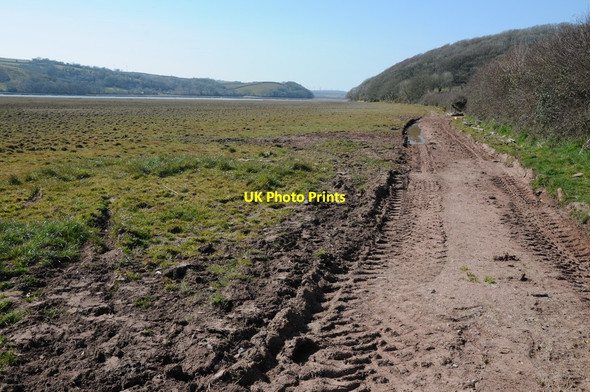 Photo 6"x4" Footpath near Cwm-celyn Glan-y-m\u00f4r\/SN3011 c2013