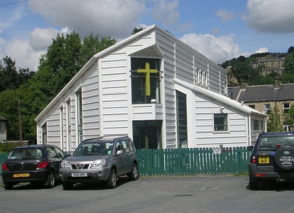Photo 6"x4" Milnsbridge Baptist Church - Bridge Croft, Market Street Crosland Moor c2008