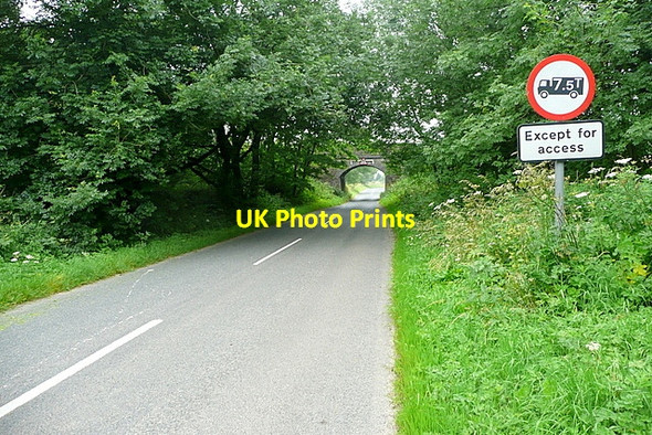 Photo 6"x4" Lane under the High Peak Trail Newhaven\/SK1660 c2012