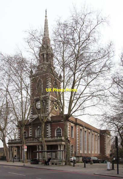 Photo 6"x4" St Mary, Upper Street, Islington London c2013
