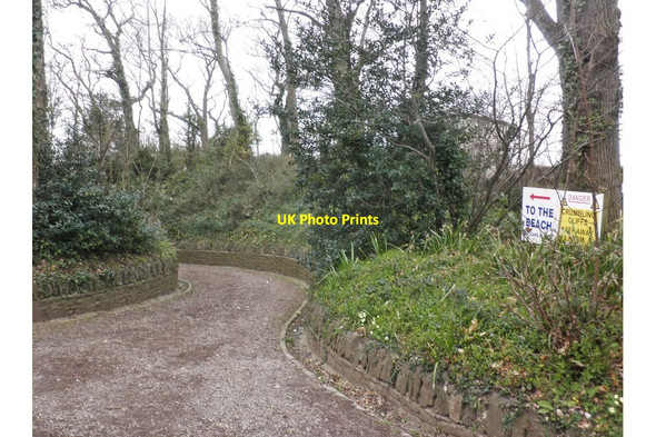 Photo 6"x4" Track to the beach, St Audries Bay Amitabha Buddhist Centre c2013