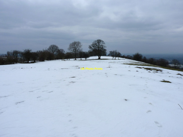 Photo 6"x4" East along the top of Aston Hill Aston Pigott c2013