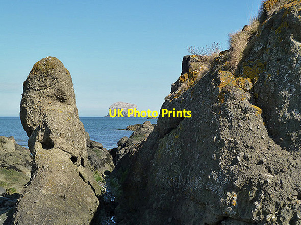 Photo 6"x4" Rocks at The Leithies North Berwick c2013
