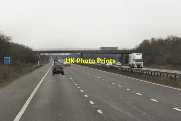 Photo 6"x4" Southbound M5 near Fiddington Tewkesbury c2013