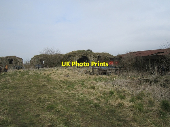 Photo 6"x4" Barnes Castle Athelstaneford c2013