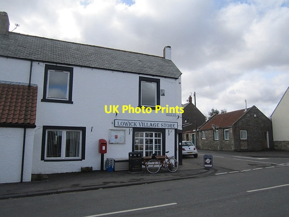 Photo 6"x4" Lowick Village Stores Lowick\/NU0139 c2013