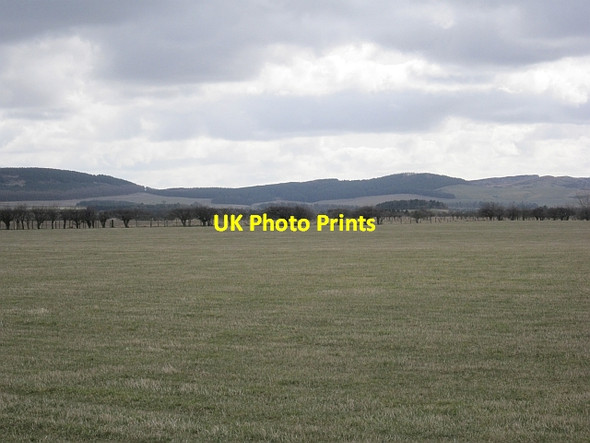 Photo 6"x4" A flat grass field Holburn c2013