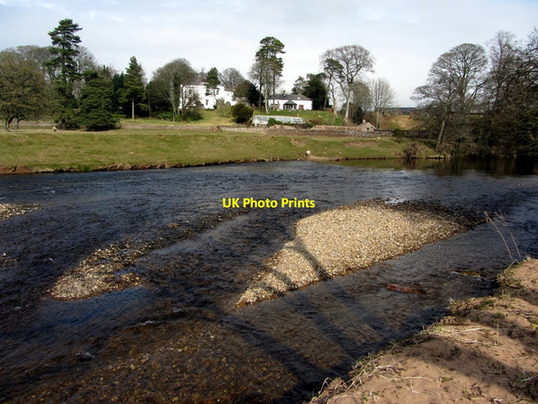 Photo 6"x4" River Eden below Old Warcop Bridge Warcop c2013