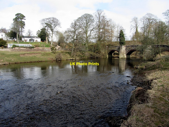 Photo 6"x4" Old Warcop Bridge Warcop c2013