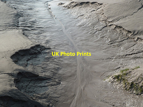 Photo 6"x4" Tidal sand and mud at Glencaple Glencaple\/NX9968 c2013