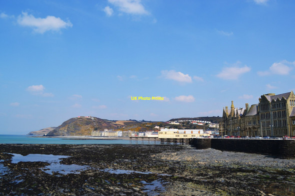 Photo 6"x4" Receding Tide Aberystwyth c2013