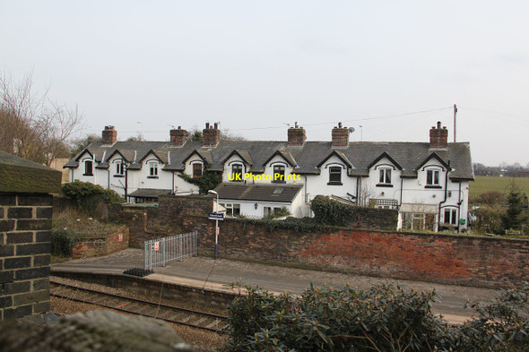 Photo 6"x4" Railway cottages, Glazebrook Glazebrook c2013