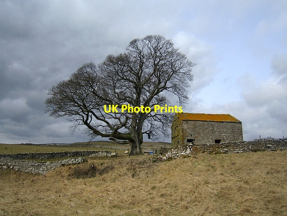 Photo 6"x4" Stone barn, Rigg End Wath\/NY6805 c2013