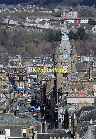 Photo 6"x4" Hawick Town Centre Hawick c2013